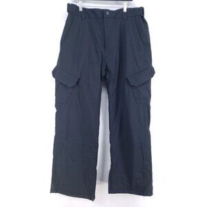 Gerry Winter Snow Pants Men's Size XL Black Fleece Lined